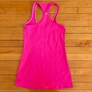 Bright Pink Razorback Lululemon Tank